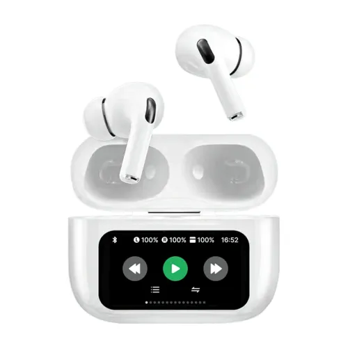 WiWU T22 ANC Wireless Earbuds with LCD Touch Screen