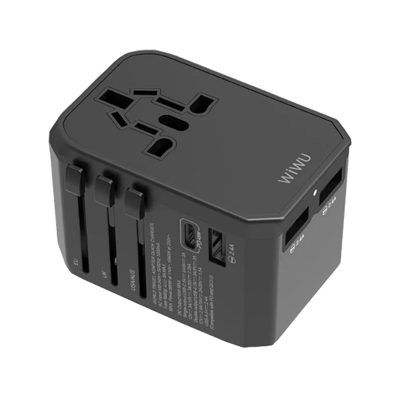 WiWU UA-304 45W 4 in 1 Universal Plug Adapter